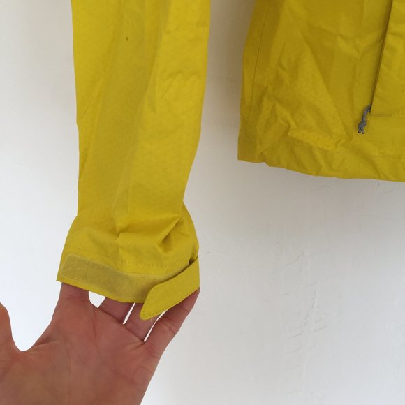 Mountain Hardwear Yellow Rain Jacket